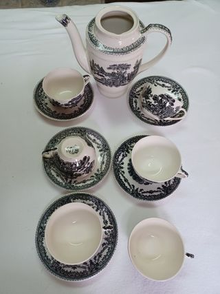 Serviço Chá Sacavém - Porcelana