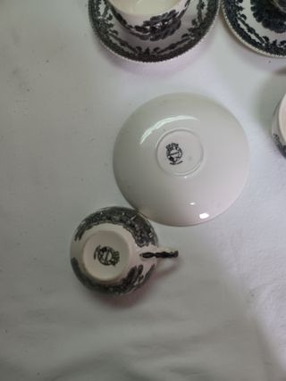 Serviço Chá Sacavém - Porcelana