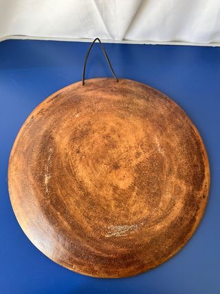 Vassoio Vintage Etnico da Parete in Ceramica