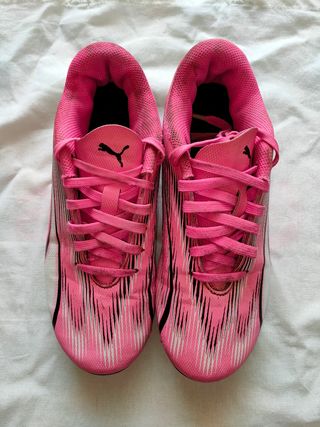 Scarpe Calcio Puma Rosa - Junior
