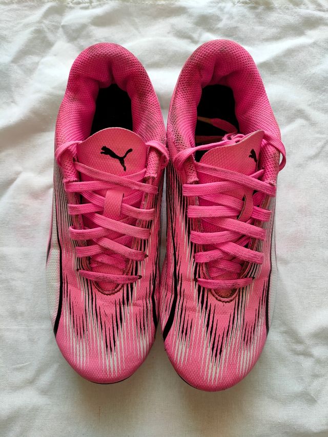 Scarpe Calcio Puma Rosa - Junior