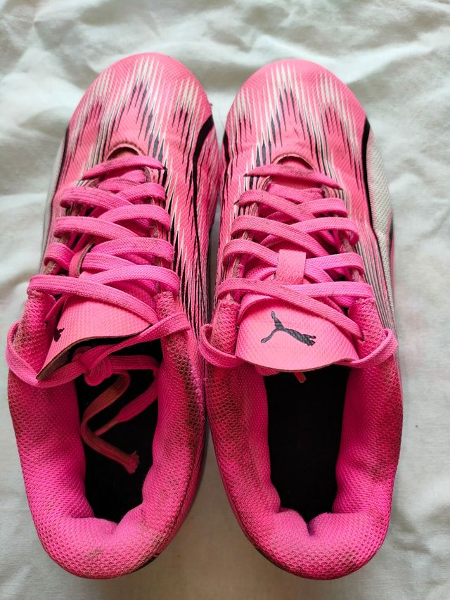 Scarpe Calcio Puma Rosa - Junior