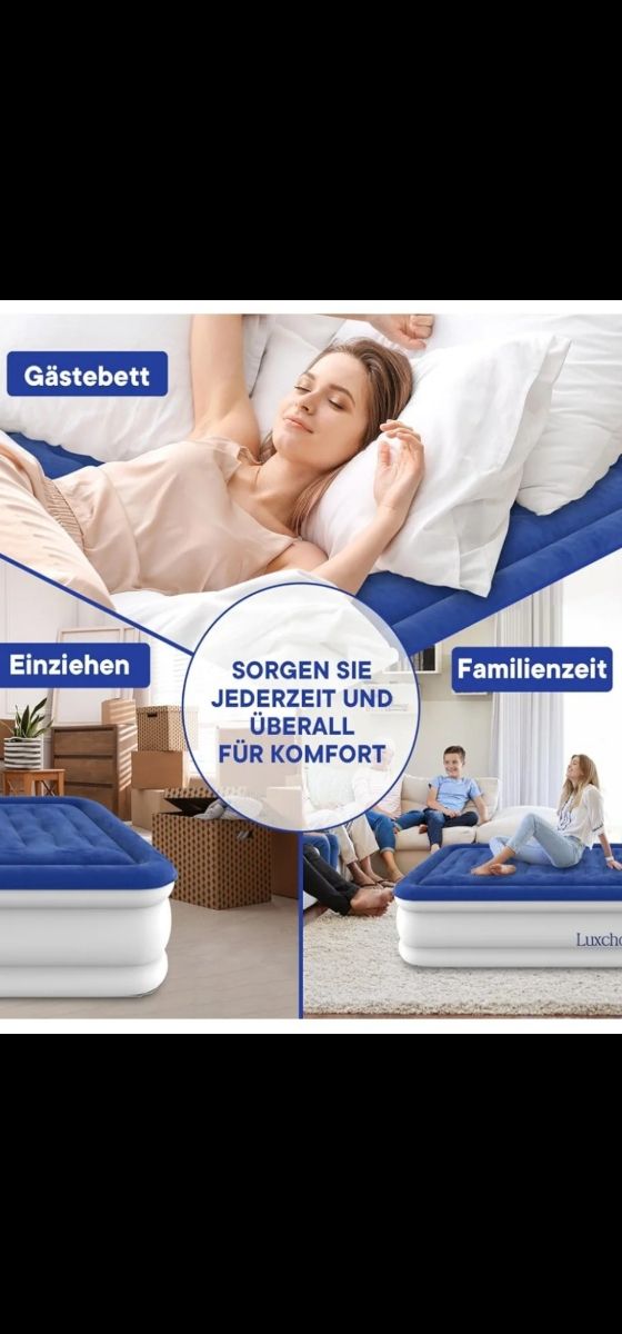 Colchón Hinchable Luxeholce Matrimonio