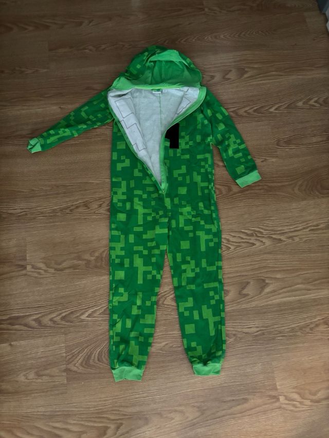 Pijama Enterizo Minecraft Creeper