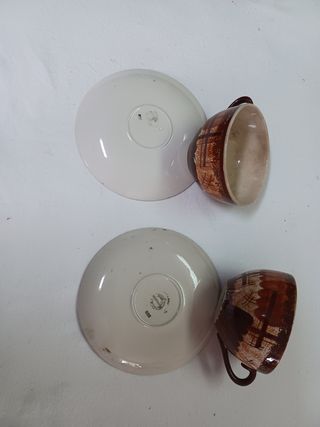2 Chávenas Chá Sacavém Vintage