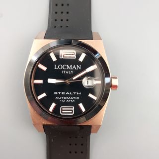 Locman Stealth Automatico Orologio pari al nuovo 
