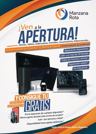 Reparación móvil Manzana Rota