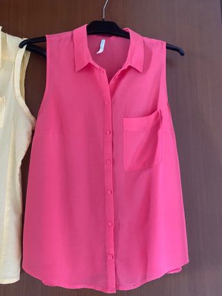 2 Camicette Estive - Rosa & Giallo