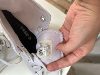Converse blancas plataforma
