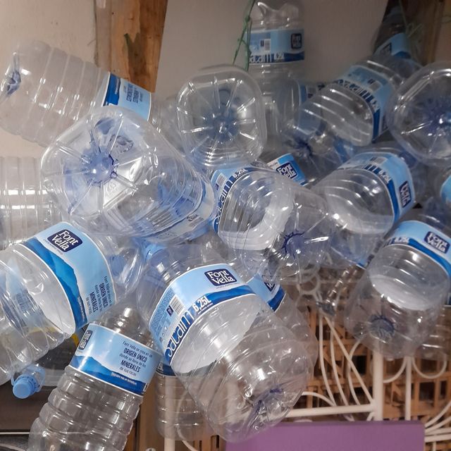 10 Garrafas Plástico