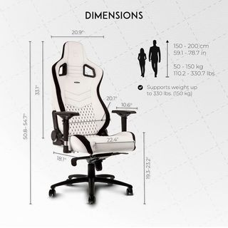 Silla oficina Asiento Baquet Deportivo Noblechairs