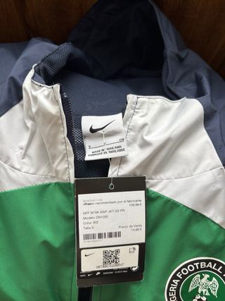 Chaqueta Nigeria Nike Vintage