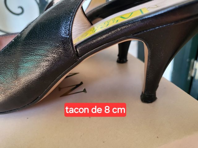 Albero Zapatos-Sandalias Piel Negras