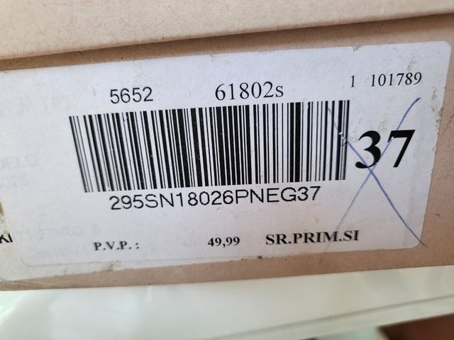 Albero Zapatos-Sandalias Piel Negras