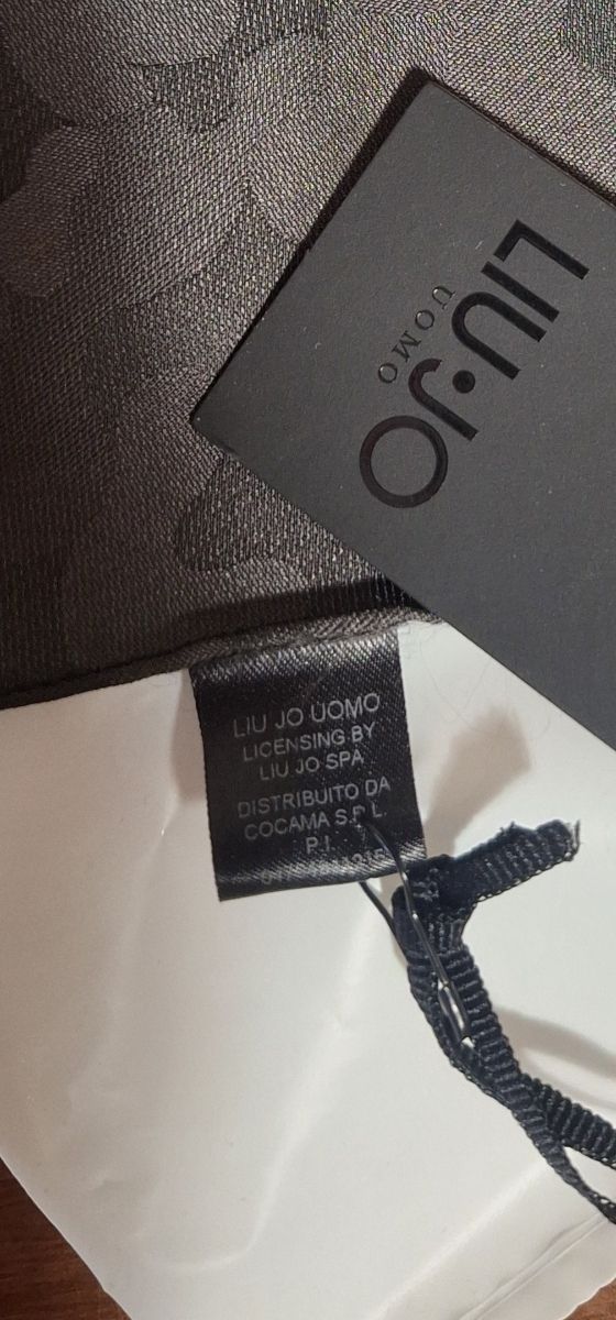 Fazzoletto Liu Jo uomo - nero