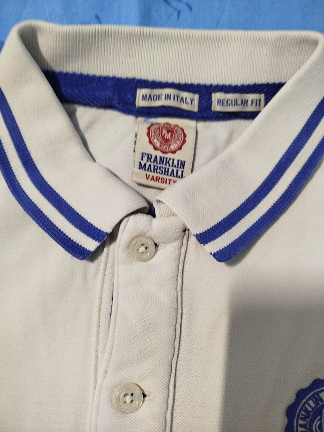 Polo Franklin & Marshall bianco