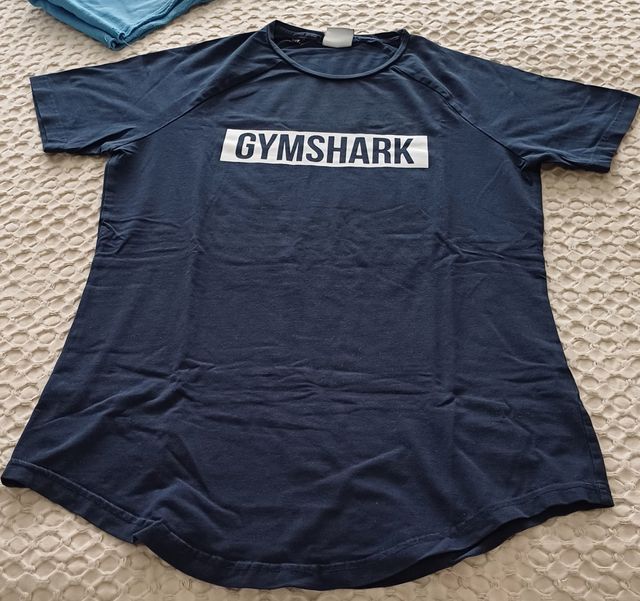 Camiseta Gymshark azul