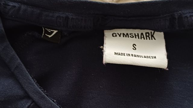 Camiseta Gymshark azul
