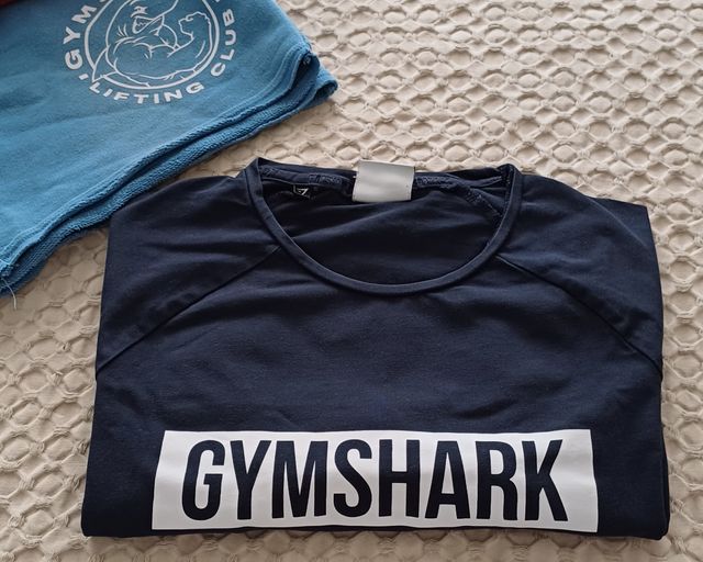 Camiseta Gymshark azul