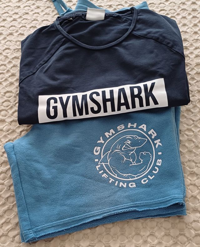 Camiseta Gymshark azul