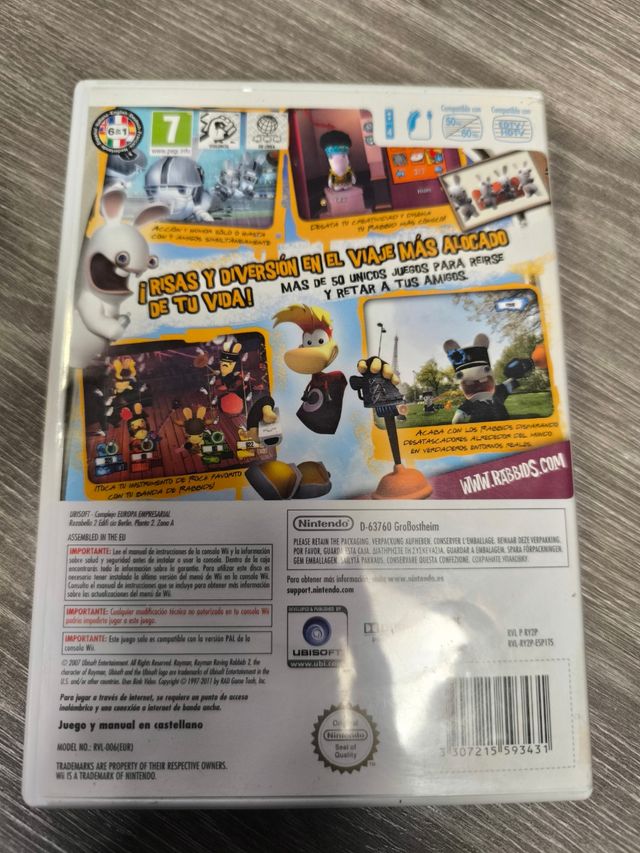 Rayman Raving Rabbids 2 - Wii