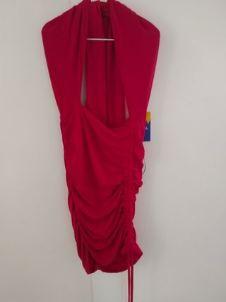 Vestido rojo fiesta 