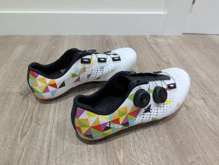 Scarpe da ciclismo con suola in carbonio LUCK Genius T 40