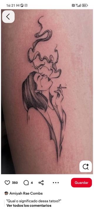 Tatuaje Pareja Besándose