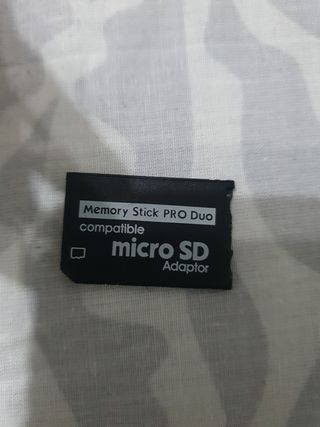 Micro SD 8GB + Adaptador PSP