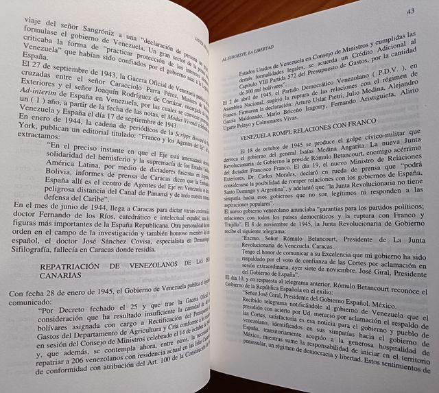 Al suroeste la libertad.
Emigración clandestina..