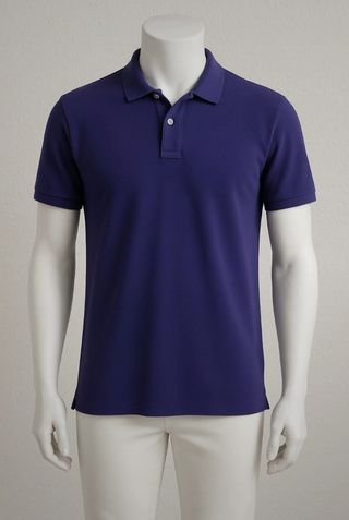 Polo de Zara morado talla XXL 