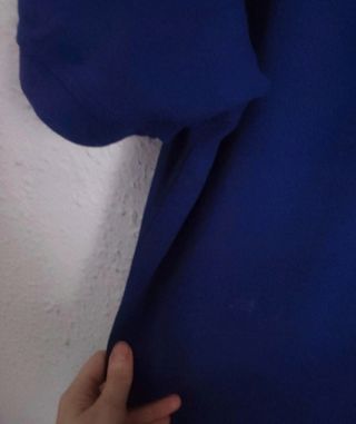 Polo de Zara morado talla XXL 