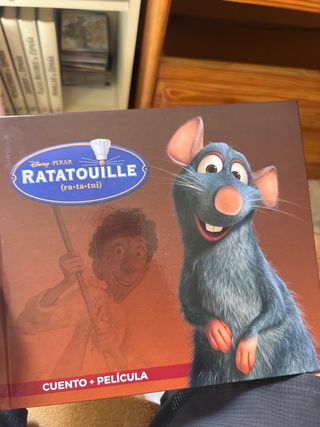 Libros y DVDs Disney Pixar