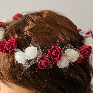 Corona flores niña comunión