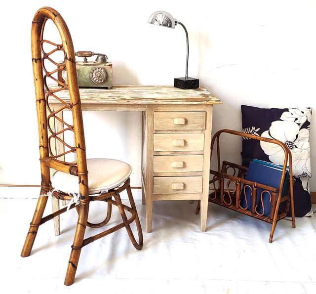 Scrivania anni '60 shabby chic