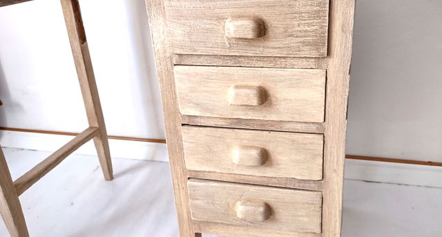 Scrivania anni '60 shabby chic