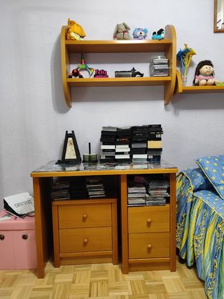 Dormitorio juvenil madera