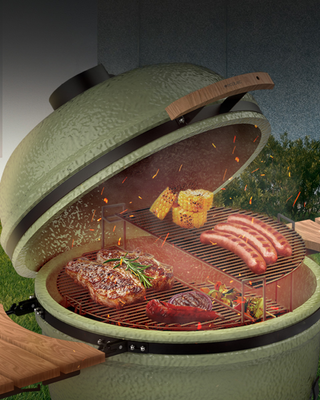 Barbacoa de carbón cerámica Cecotec