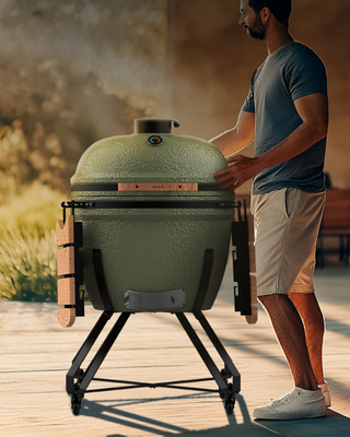 Barbacoa de carbón cerámica Cecotec