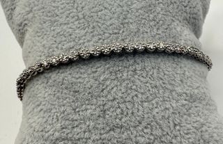 Pulsera riviere de oro 18 kt con diamantes