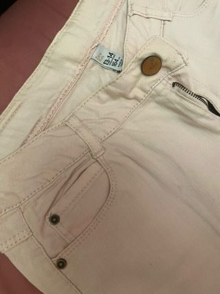 Jeans rosa Zara 