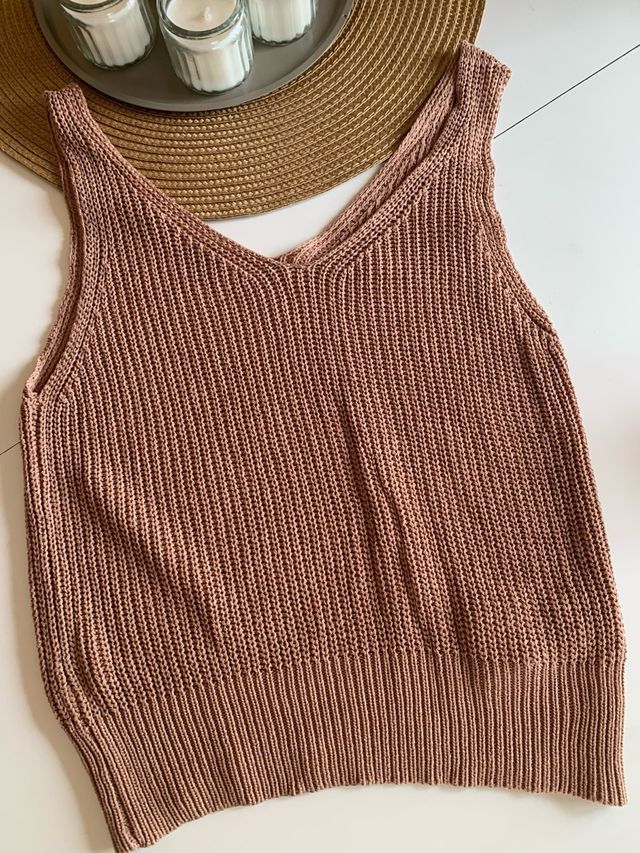 3 tops de hilo talla - XS /Nuevos