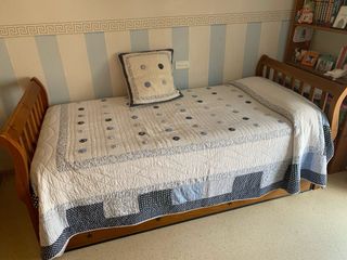 Cama nido góndola madera maciza