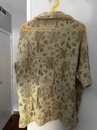 Camisa Zara beige M