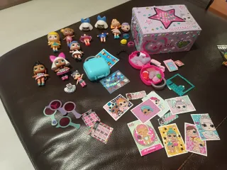 Bolso LOL Surprise! rosa y morado