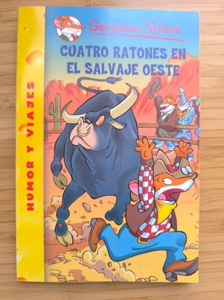 8 libros de Gerónimo Stilton.