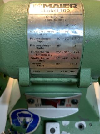 Afiladora Maier Model 100.