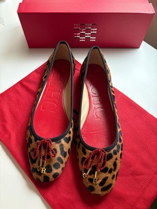 Bailarinas Carolina Herrera - Piel Leo