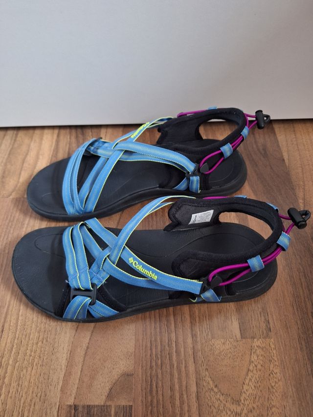 Sandalias Columbia - Azul y Morado