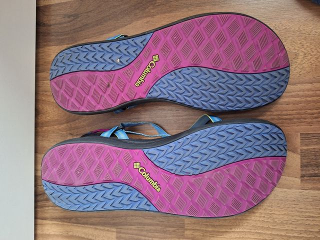 Sandalias Columbia - Azul y Morado
